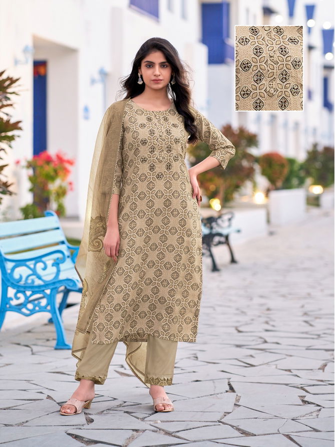 Vaman By Parra 1001 To 1005 Kurti With Bottom Dupatta wholesale price in Surat